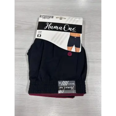 LYYN Huma One Erkek Havlu Bel Düz Boxer Battal Boy 3xl Siyah Renk