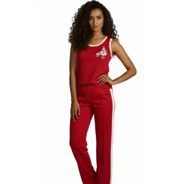 LYYN Senfoni Bayan Kolsuz Pijama Takımı 5324