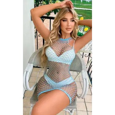 Nightlight 5567 Elbise Fantazi File Kadın Vücut Çorabı