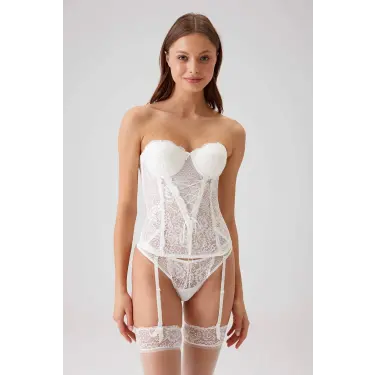 Pierre Cardin 4039 Cinderella Balenli Destekli Büstiyer Takımı