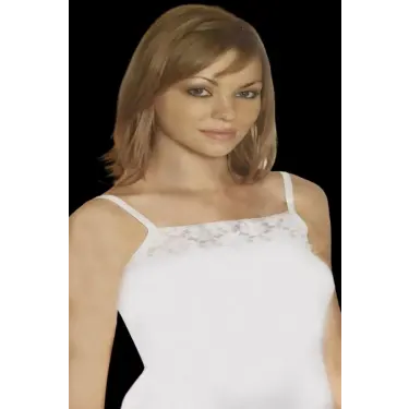 Şahinler Dar Dantel İp Askılı B606