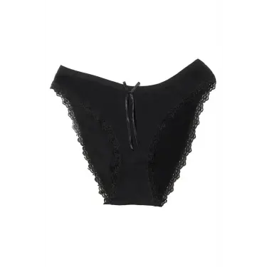 Şahinler Kadın Paça Dantelli Ve Kurdele Süslemeli Bikini B275