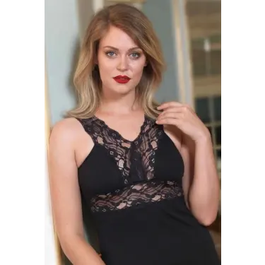 Şahinler V Yaka Dantelli Atlet B406