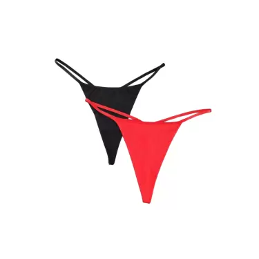 Süprem Penye Tanga String Külot 2li