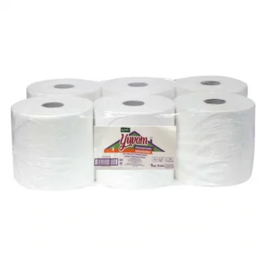 KOMİLİ YUVAM PRO. İÇTEN ÇEKMELİ TUVALET KAĞIDI 200Metre 1*6 Rulo