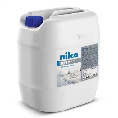 NİLCO SOFT WHİTE ÇAMAŞIR YUMUŞATICISI 20L/19,6 KG Adet