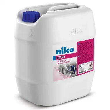 NİLCO STARK Ağır ve Karbonize Kirler İçin Köpüğü Kontrollü Temizleme Ürünü 20L/22 KG Adet