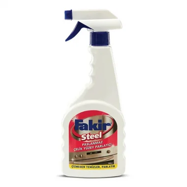 NİLCO STEEL Paslanmaz Çelik Yüzey Parlatıcı 500ML/410G Adet