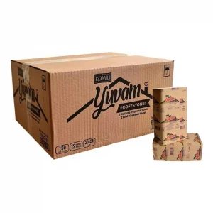 KOMİLİ YUVAM PRO. Z KATLI HAVLU 150Yaprak*12paket