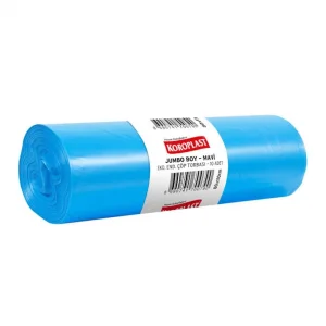 KOROPLAST AĞIR SAN.JUMBO MAVİ ÇÖP POŞETİ 80*110 CM 800 GR