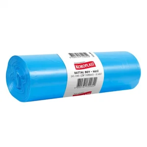 KOROPLAST EKO.END. BATTAL MAVİ ÇÖP POŞETİ 72*90 CM 300 GR