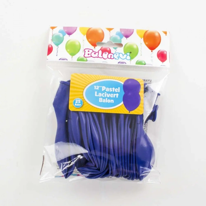 BALONEVİ 12 LACİVERT BALON 20Lİ