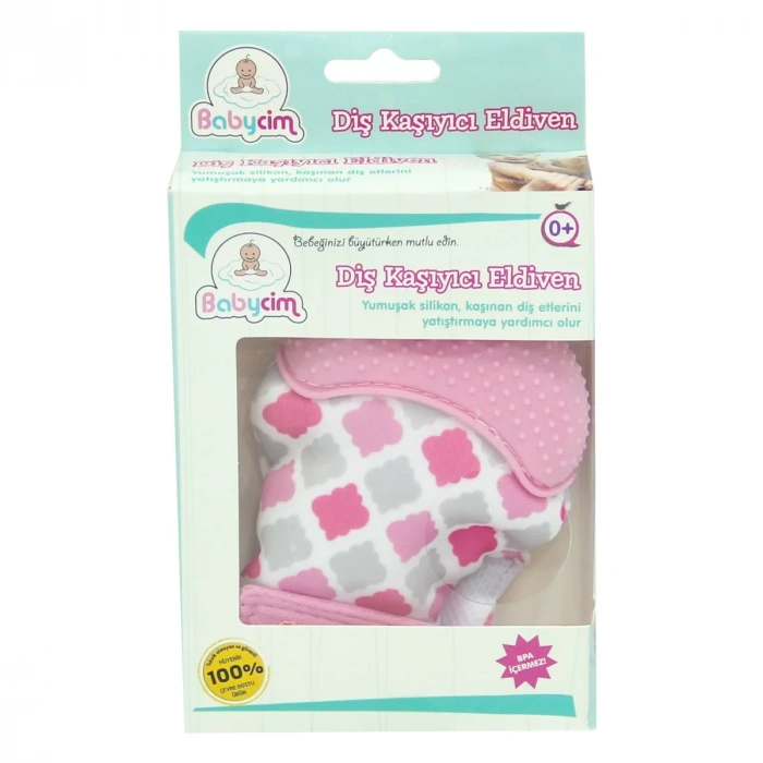 BİRLİK BABYCIM ELDİVEN DİŞLİK PEMBE