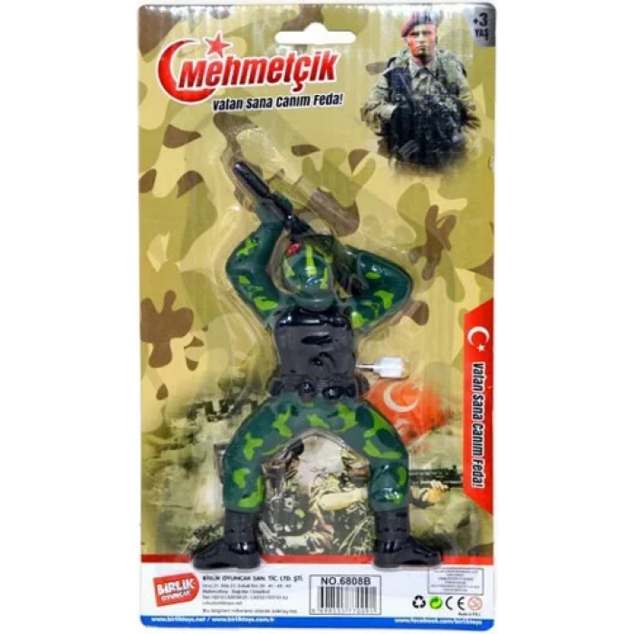 BİRLİK KURMALI MİNİ SÜRÜNEN ASKER