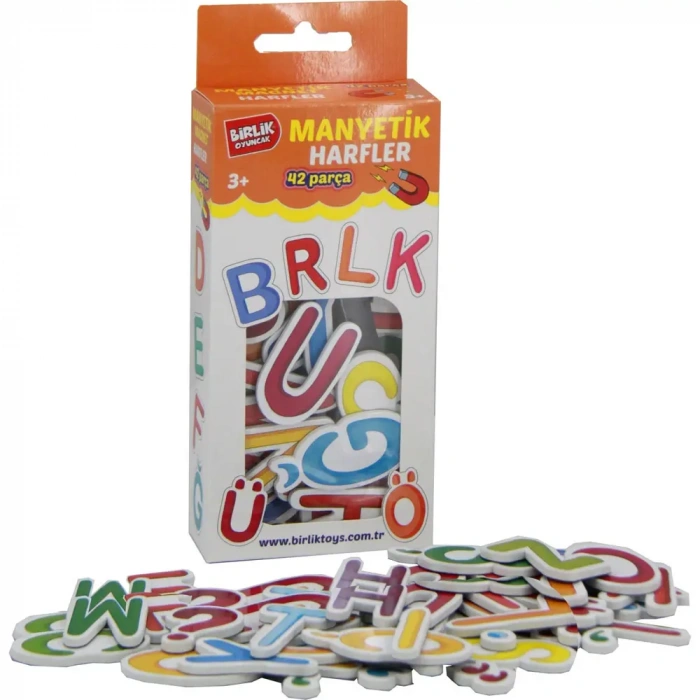 BİRLİK MANYETİK 42 PARÇA HARFLER SETİ