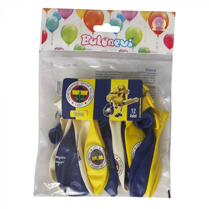 BLE 4+1 FENERBAHÇEBASKILI 12 BALON 8Lİ