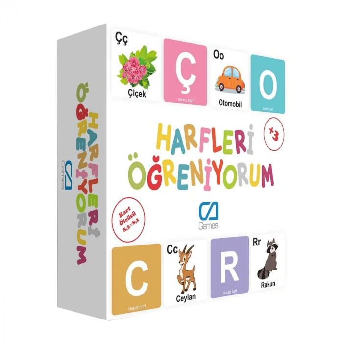 CA EĞİTİCİ HARFLERİ ÖĞRENİYORUM