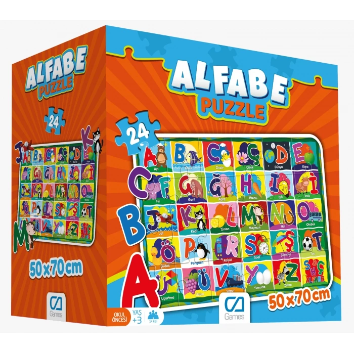 CA GAMES ALFABE EĞİTİCİ PUZZLE CA.5027