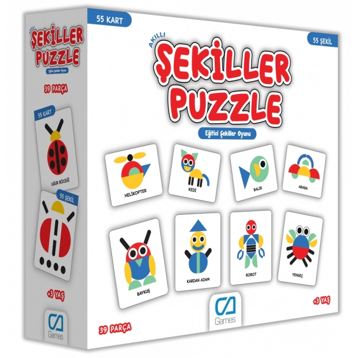 CA ŞEKİLLER PUZZLE 5114