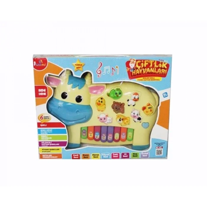 CANALİ HAYVAN SESLİ PİYANO (İNEK)