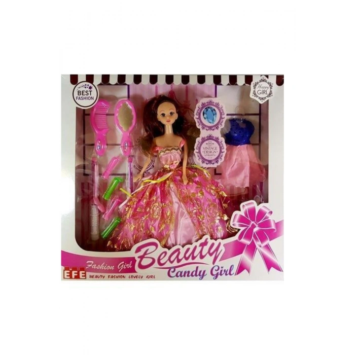 EFE 220 CANDY GİRL MAKYAJ SETLİ BEBEK