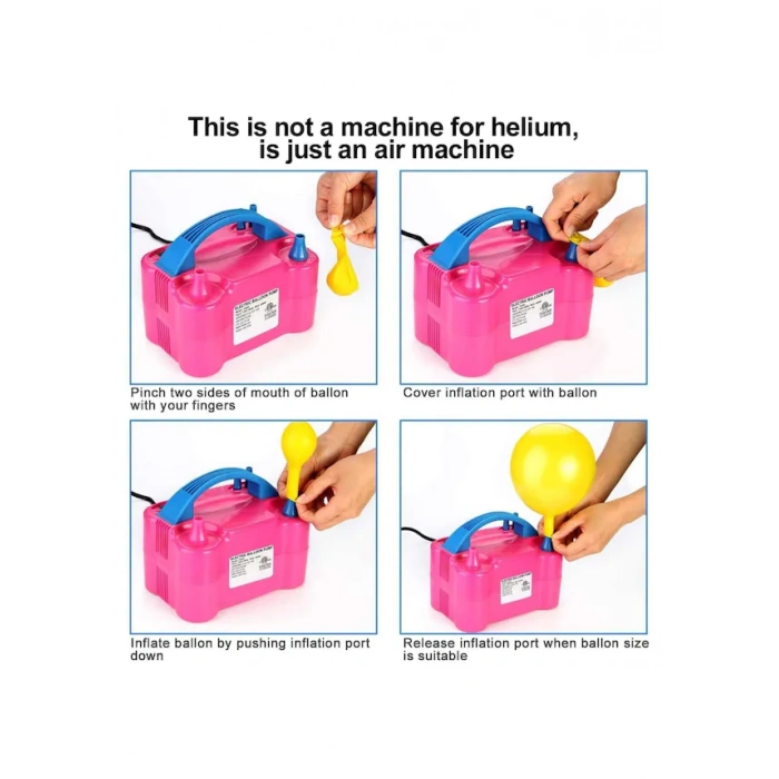 ERBAY ELEKTRİKLİ ÇİFT AĞIZ BALON POMPASI