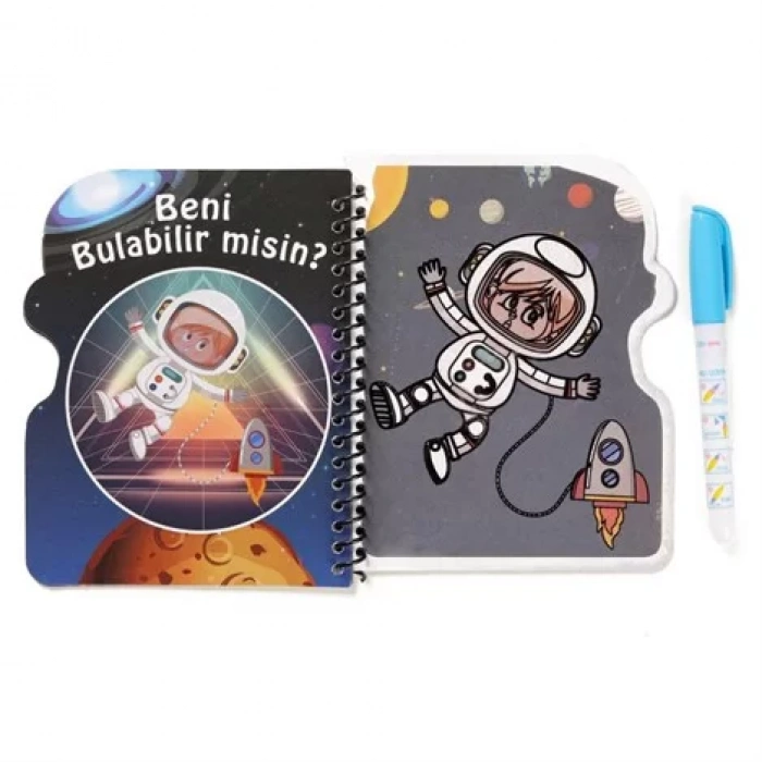 GEPETTOYS BK002 SİHİRLİ BOYAMA KİTABI KÜÇÜK