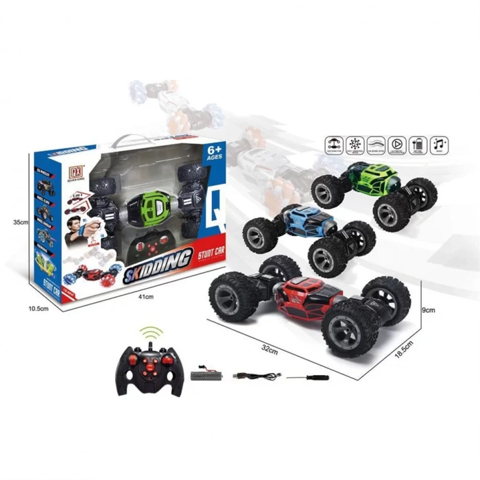 GEPETTOYS QX3688-27 ÇİFT TARAFLI 4X4 ARAÇ