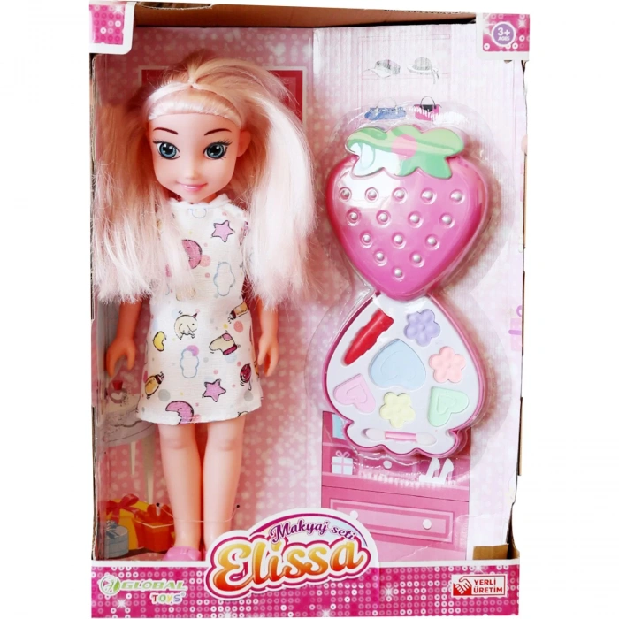 GLOBAL GL100705 ELİSSA BEBEK MAKYAJ SETLİ
