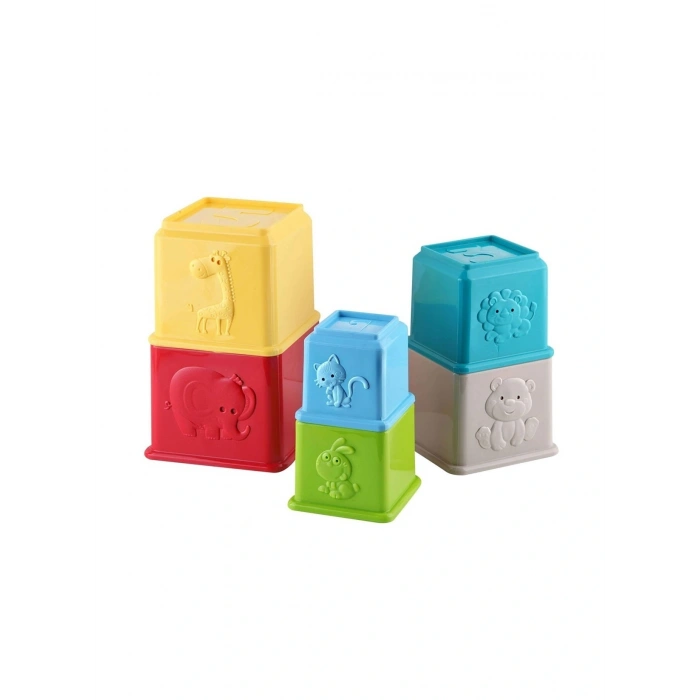 KANZ KNZ-30798 KANZ EĞİTİCİ RENKLİ KAPLAR ZOO