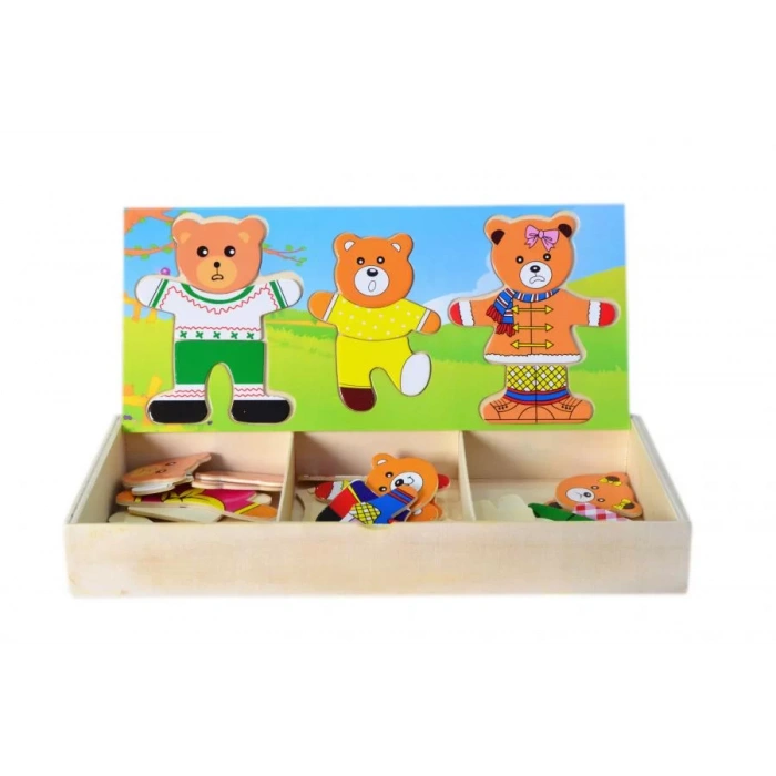 KARAKUŞ ET3003 AHŞ. 3LÜ AYI GİYDİRME