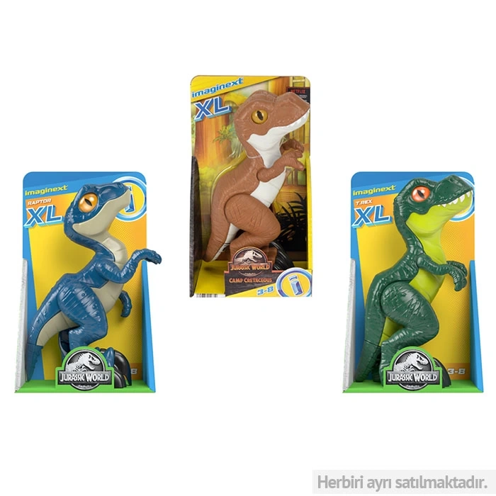 FİSHER PRİCE JURASSİC WORLD XL DİNAZORLAR