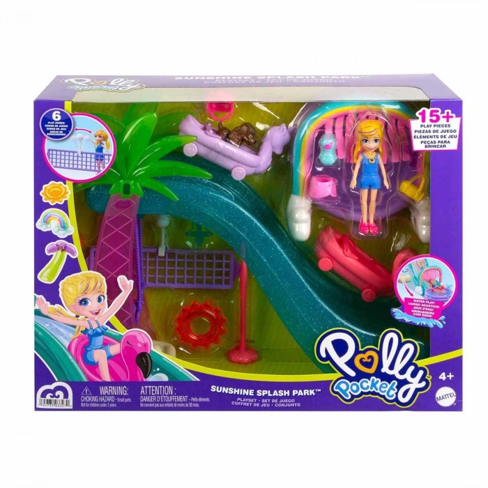 POLLY POCKET EĞLENCELİ SU PARKI OYUN SETİ