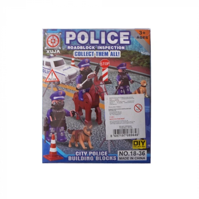 VAKUMDA POLİS SETİ 12Lİ BOXTA