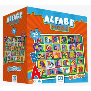 CA GAMES ALFABE EĞİTİCİ PUZZLE CA.5027