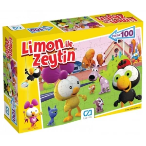 CA GAMES LİMON İLE ZEYTİN PUZZLE 100 CA.5084
