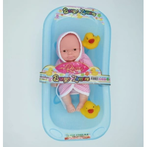 GLOBAL GL100316 ROZA KÜVETLİ BEBEK 34 CM