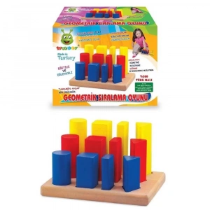 KARSAN WOODOY GEOMETRİK ŞEKİLLİ SIRALAMA OYUNU