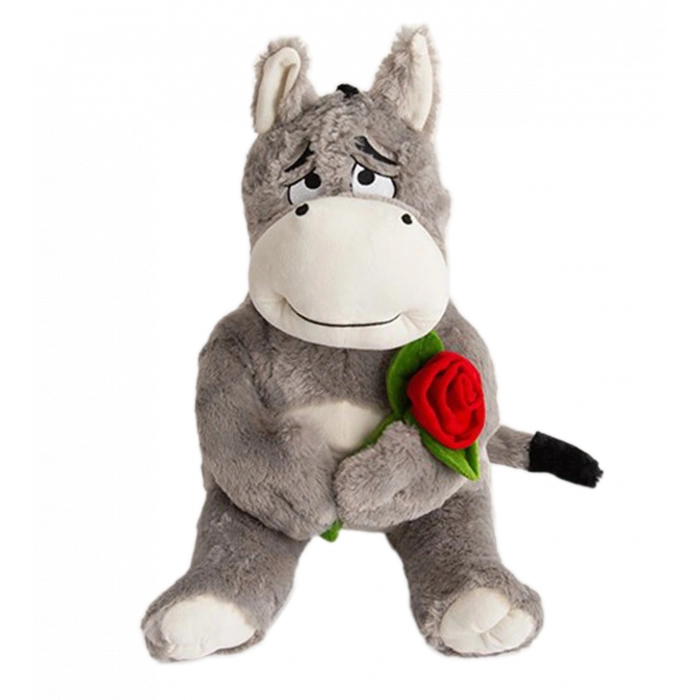 HALLEY 50 CM GÜL TUTAN EŞEK