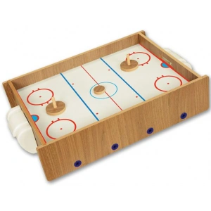 AKÇ AHŞAP HOKEY ve MASA MAÇI OYUNU 2si 1 ARADA