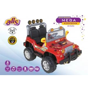 ALİŞ 504-K KUMANDALI MEGA JEEP (İKİ KİŞİLİK)