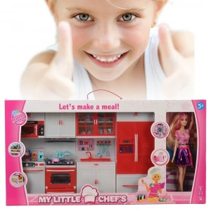 KAYYUM 2014 MY LİTTLE CHEF & BEBEKLİ MUTFAK SETİ 4 LÜ