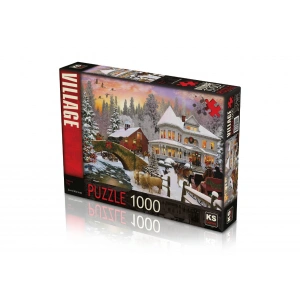 KS PUZZLE 1000 SNOWY DAY