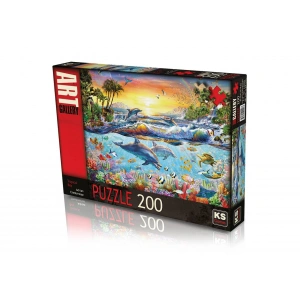 KS PUZZLE 200 TROPICAL BAY