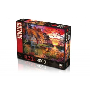KS PUZZLE 4000 SUNSET COTTAGE