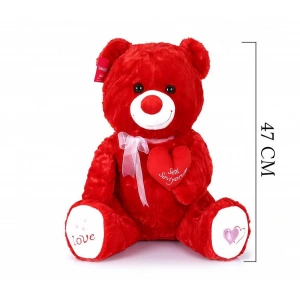 SLY 1030 YUMOŞ AYI 47 CM KIRMIZI