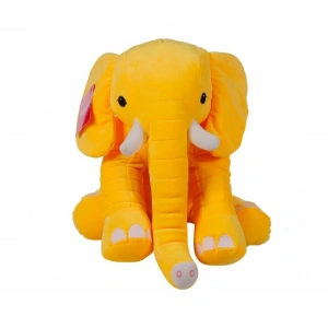 SLY OTURAN DİŞLİ FİL 40 CM SARI