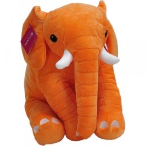 SLY OTURAN DİŞLİ FİL 40 CM TURUNCU