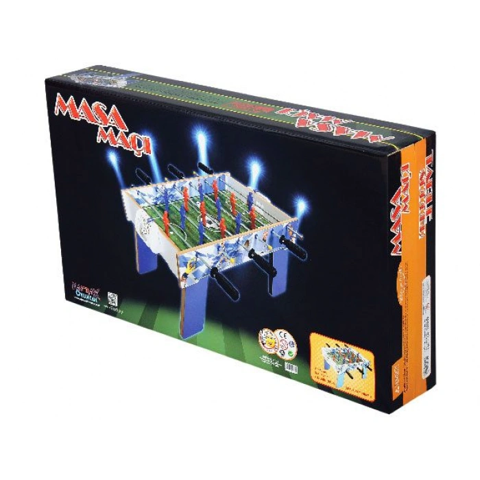 AKÇİÇEK AHŞAP MASA MAÇI OYUNU OTA BOY AYAKLI