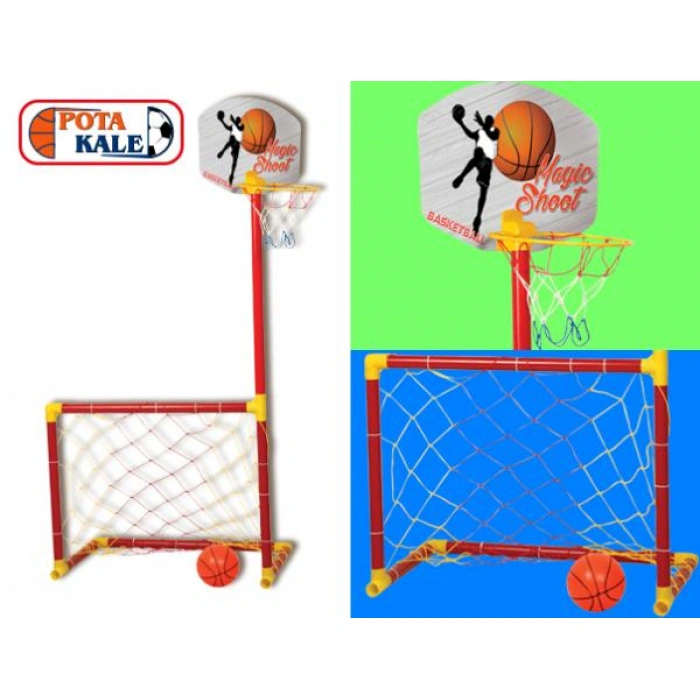 AKÇİÇEK PORTATİF KALE-BASKET POTASI